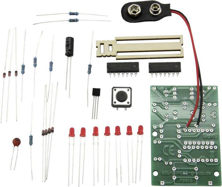 Actual product image Sol Expert Soldering Kit Electronic Cube