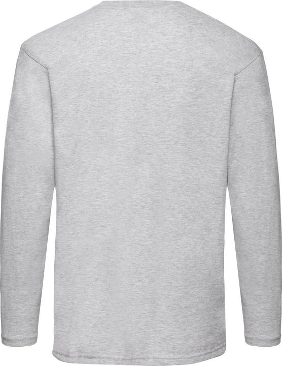 Immagine prodotto Fruit of the Loom Maglietta a maniche lunghe Valueweight Heather per adulti (M)