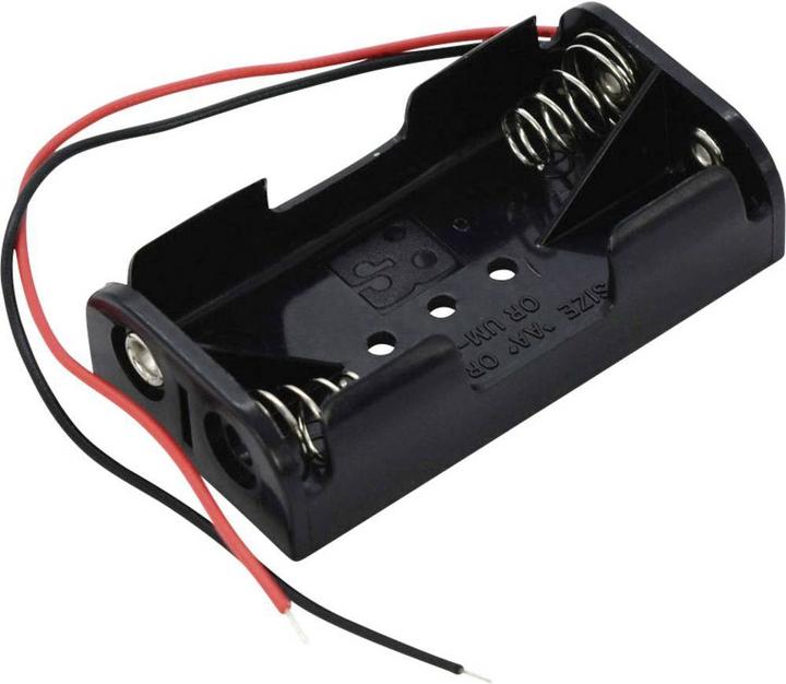 Image du produit Takachi Support de piles pour 2 x LR6 (AA)