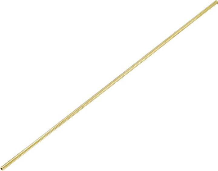 Actual product image Reely Brass tube rod (Ø x L) 7 mm x 500 mm inner diameter: 6.1 mm 1 pc.