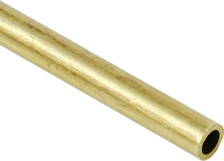 Actual product image Reely Brass tube rod (Ø x L) 7 mm x 500 mm inner diameter: 6.1 mm 1 pc.