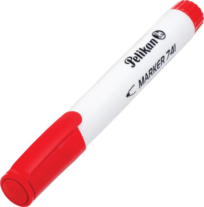 Image du produit Pelikan 741 Marqueur (e) pointe ogive (Rouge, 2 mm, 1 x)