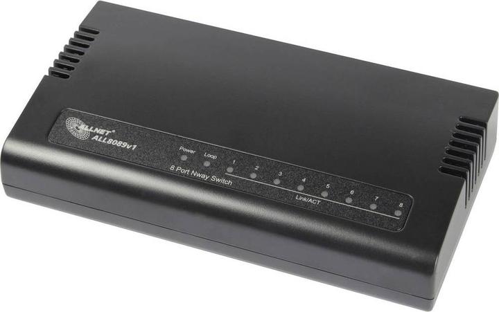 Produktbild Allnet Switch 8 Port 10/100TX (8 Ports)