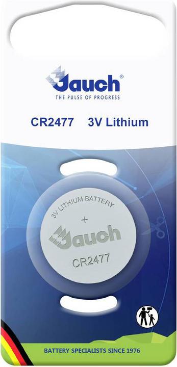 Actual product image Jauch Lithium button cell (1 pcs., CR2477, 1000 mAh)