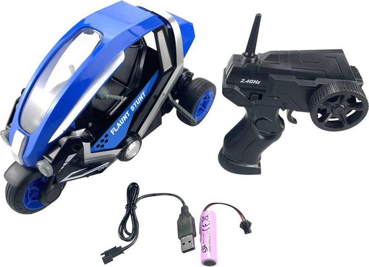 Actual product image No Name 2.4 GHz RC 1:8 Stunt Motorbike with LED (RTR Ready-to-Run)