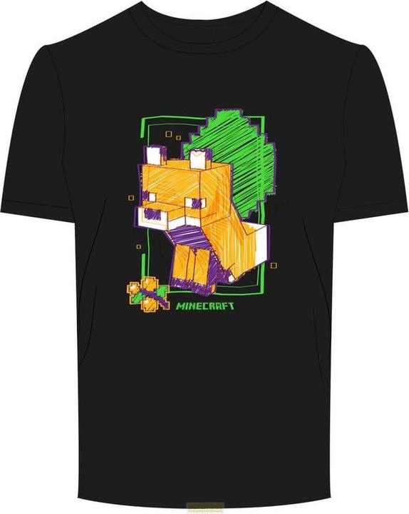 Heroes Inc Minecraft T-Shirt Fox Grösse XL (XL)