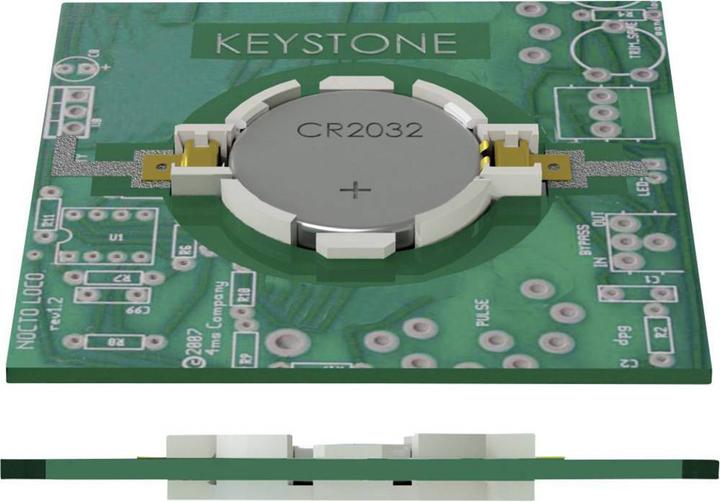 Produktbild Keystone Knopfzellenhalter für CR2032 Ultra-low Auto
