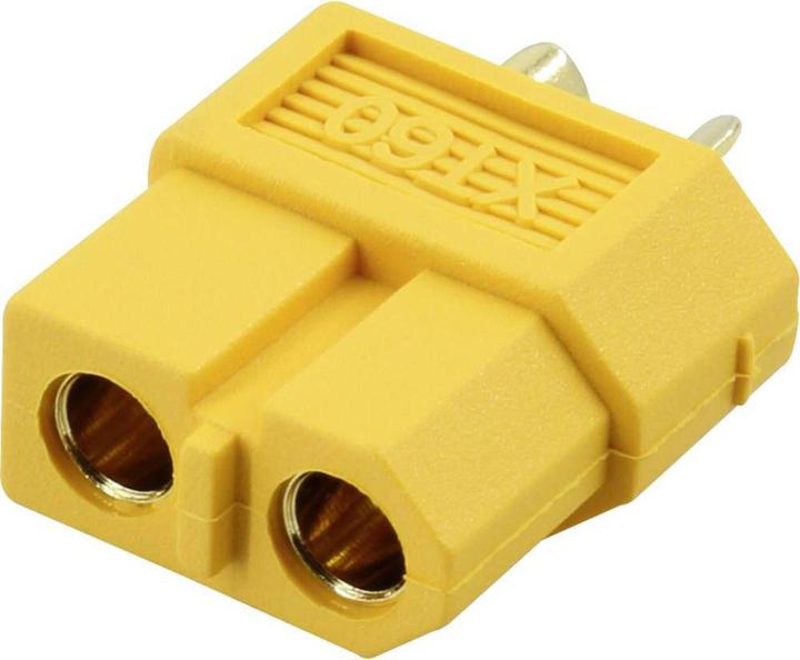 Actual product image Reely XT60 gold contact plug system socket 3.5 mm