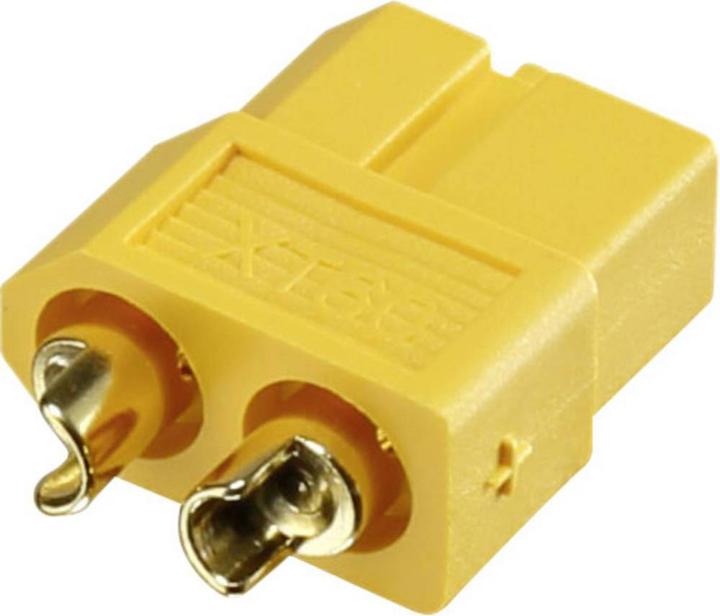 Actual product image Reely XT60 gold contact plug system socket 3.5 mm