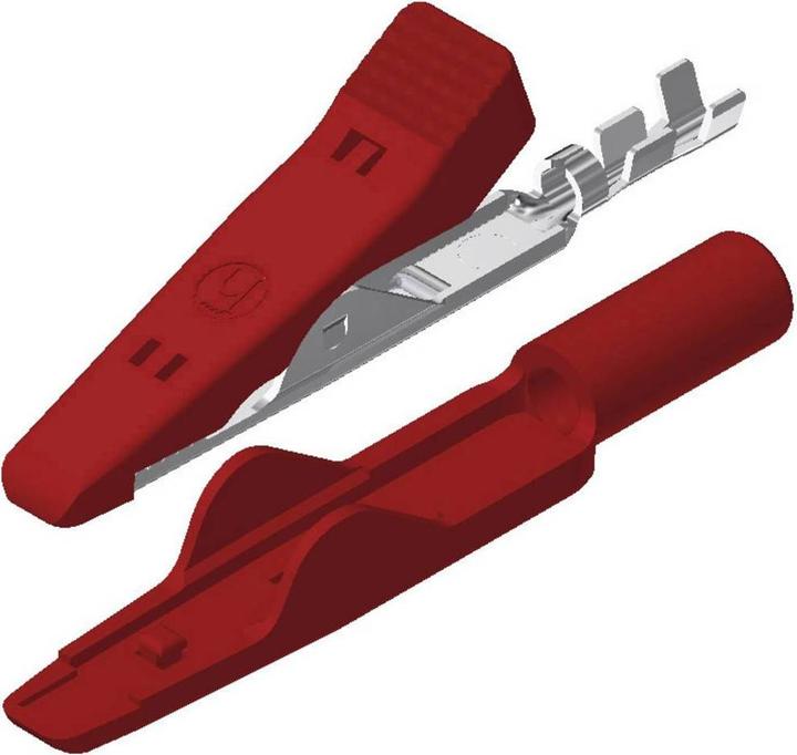 Actual product image SKS MA 1 Miniature pick-off terminal red Clamping range max.: 4 mm Length: 41.5 mm 1 pc.