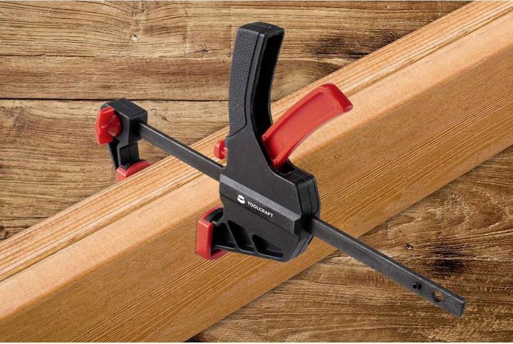 Productafbeelding Toolcraft Met één hand vast te klemmen (100 mm)