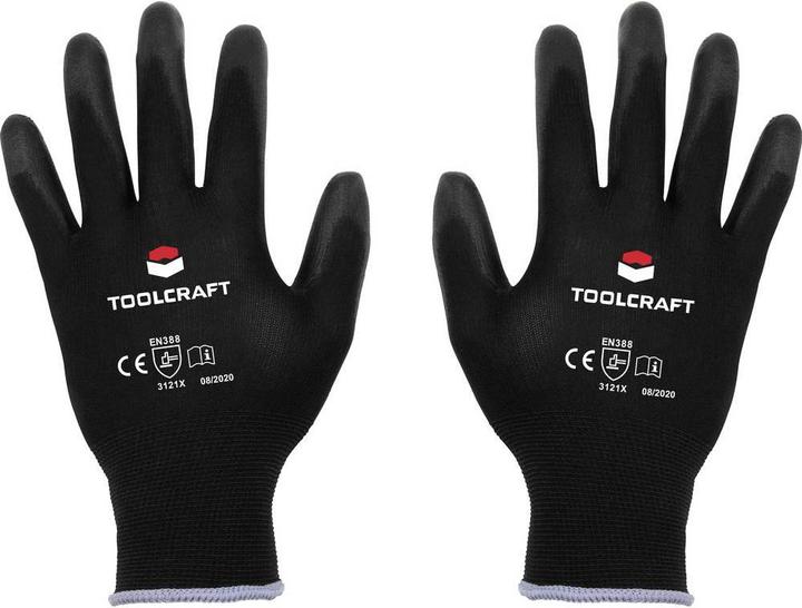 Image du produit Toolcraft Gants de en polyamide avec revêtement PU taille 11 (11)