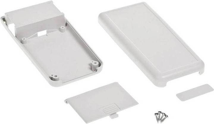Produktbild Tru Components TC-7910784 Hand-Gehäuse 142 x 69 x 25 ABS Grau 1 St. (Gehäuse)