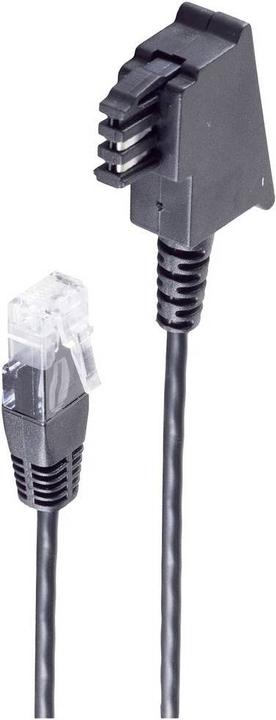 Produktbild Shiverpeaks BASIC-S Telefon-Anschlusskabel-TAE-F Stecker auf RJ45 Stecker, DSL VDSL Routerkabel, 1.5 m