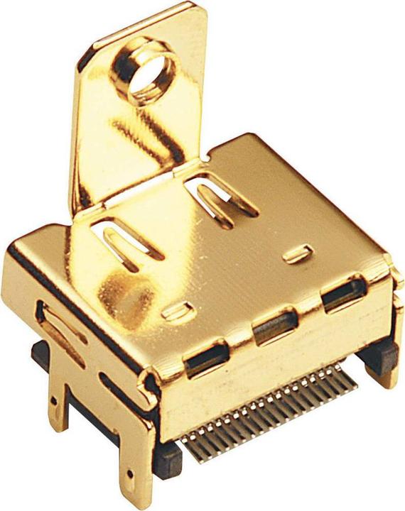 Produktbild BKL Electronic HDMI-fähige Einbaubuchse mit Flanschbefestigung