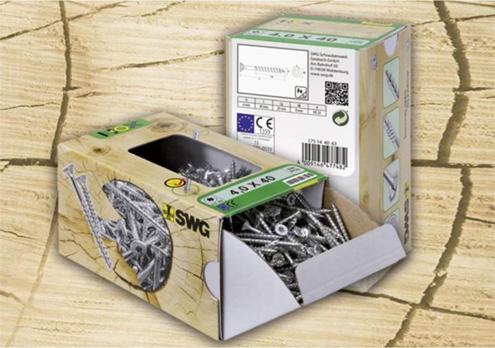 Productafbeelding SWG HOX inwendige meertandige schroeven met bit 3 X 20 staal gegalvaniseerd, goedgekeurd door de (50 Schroeven per stuk)
