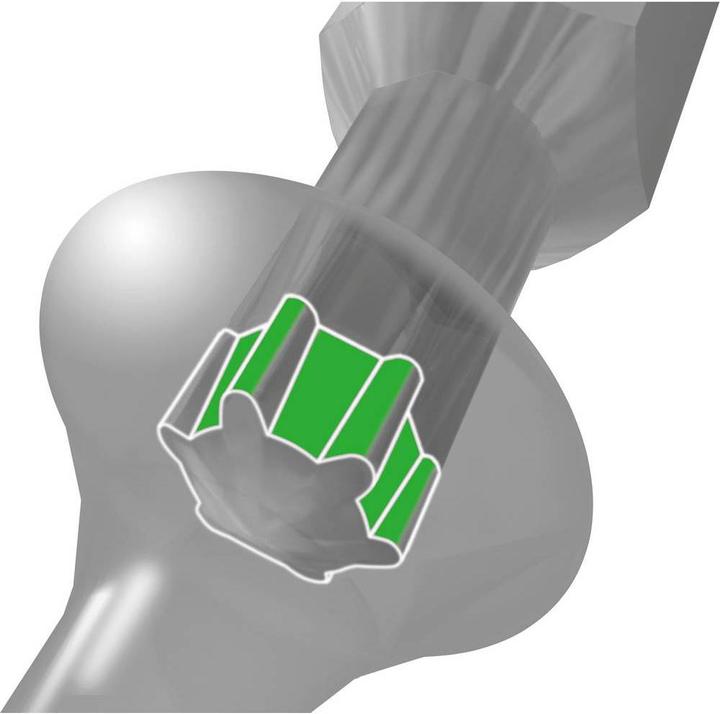 Productafbeelding SWG HOX inwendige meertandige schroeven met bit 3 X 20 staal gegalvaniseerd, goedgekeurd door de (50 Schroeven per stuk)