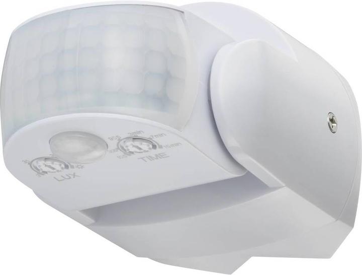 Produktbild Sygonix SY-4755360 Decke, Wand, Oberflächenmontage PIR-Bewegungsmelder 180 ° Relais Weiss IP65 (12 m)