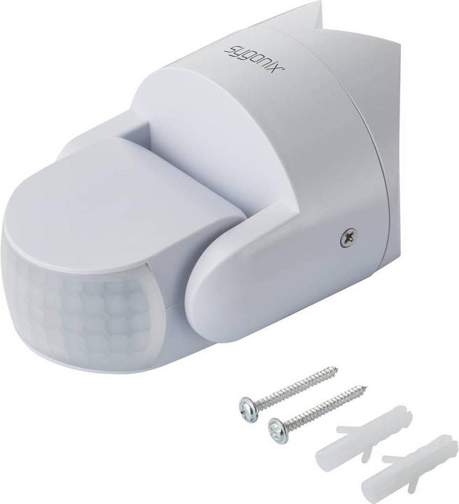 Produktbild Sygonix SY-4755360 Decke, Wand, Oberflächenmontage PIR-Bewegungsmelder 180 ° Relais Weiss IP65 (12 m)
