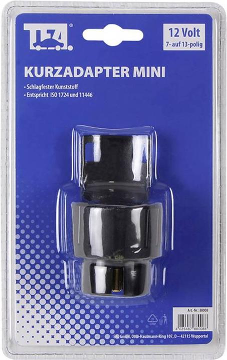 Actual product image TFA Short adapter MINI 7- to 13-pin