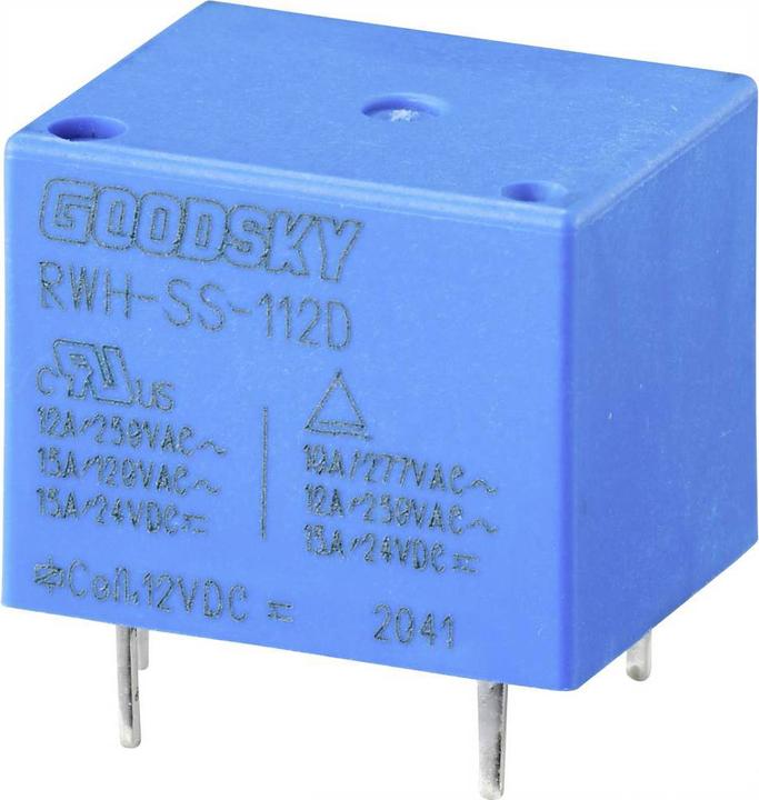 Produktbild Goodsky 12V RWH Series 12A SPDT Printrelais
