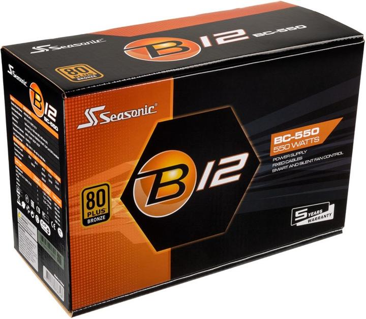 Image du produit Seasonic B12 BC (550 W)
