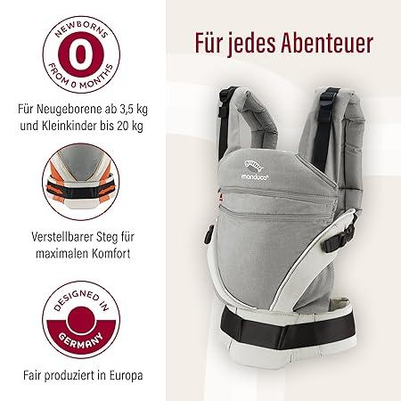 Actual product image Manduca Baby carrier XT