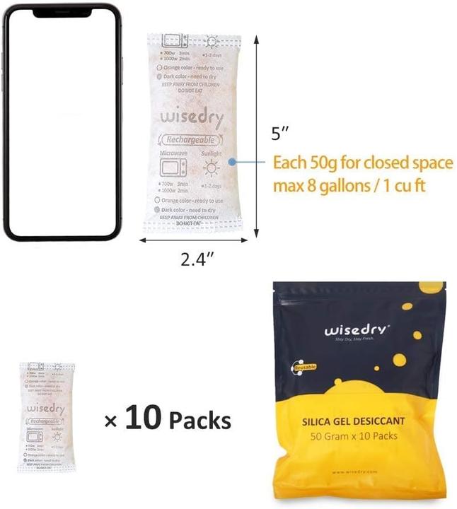 Produktbild Wisedry Trockenmittel Beutel mit Indikator (1 x)