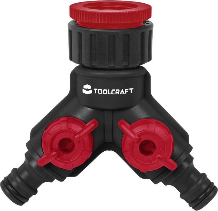 Image du produit Toolcraft Répartiteur 2 voies, raccord enfichable (Distributeur 2 voies, 33.25 mm)