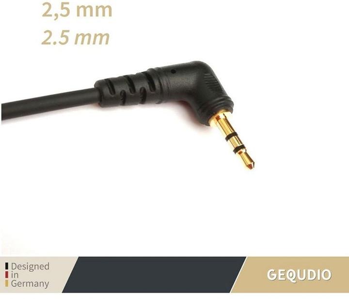 Produktbild Gequdio Headset 2-Ohr mit 2,5mm Klinke kompatibel für Gigaset/Cisco-SPA/Panasonic (Kabelgebunden)