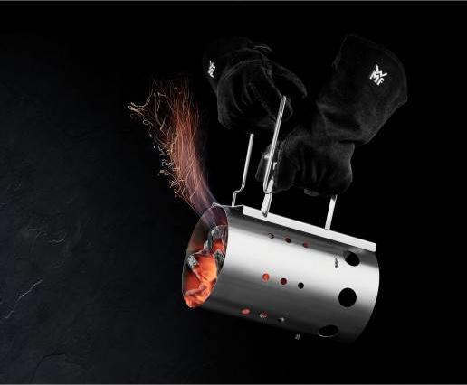 Image du produit WMF Cheminée BBQ en acier inoxydable
