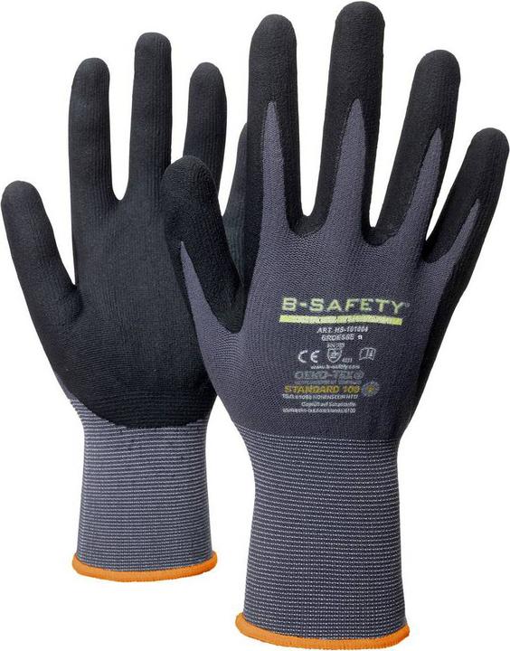 Image du produit B-Safety Gants en tricot fin nitrile ClassicLine (8)