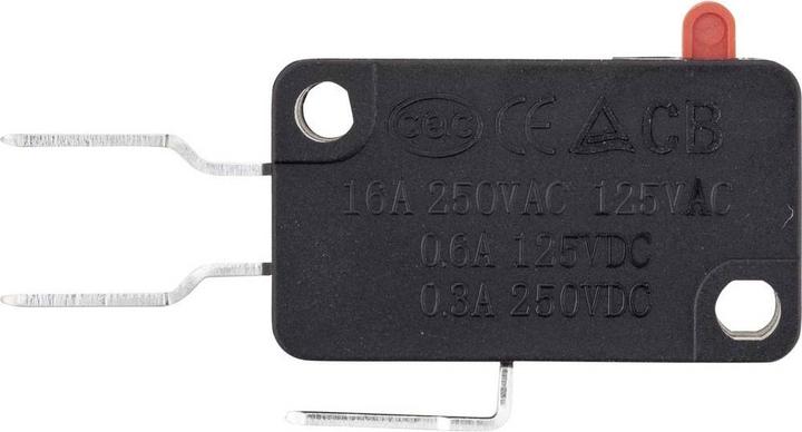 Actual product image Tru Components Micro switch with pin KW3-16A-B