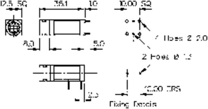 Actual product image Bulgin Fuse holder 5 x 20 mm (10 A)