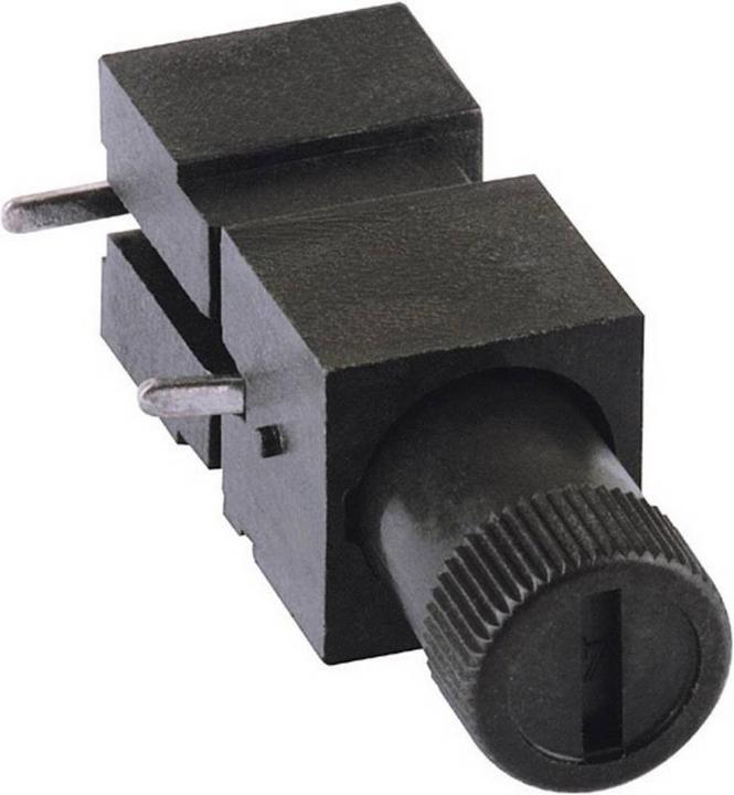 Actual product image Mentor Fuse holder for G-fuse links (5 x 20 mm) THT (6.30 A)