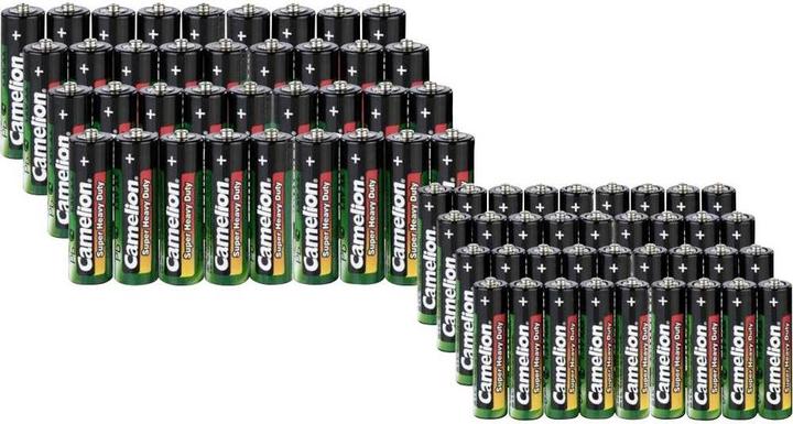Produktbild Camelion Zink-Kohle Set 36x AA +36x AAA (72 Stk., AA, AAA)