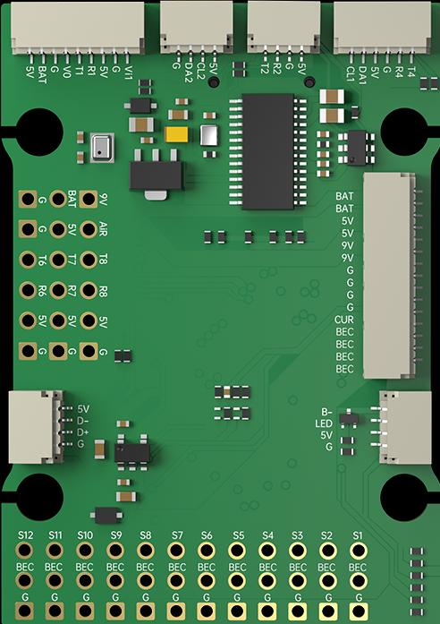 Actual product image iFlight BLITZ Wing H743 Flight Controller (Drone remote control)