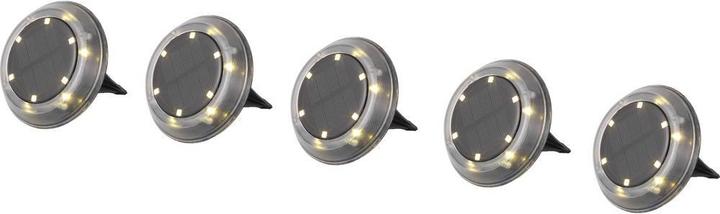 Produktbild No Name Solar-Einbauleuchten 5er (18 lm, IP67)