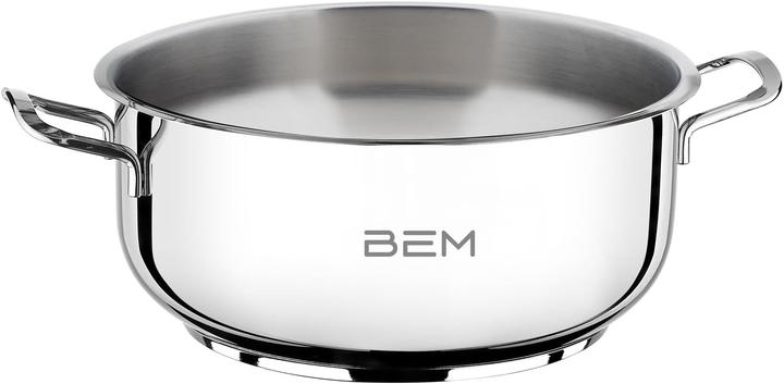 Produktbild BEM 6-tlg Set Dampfkocher (28 cm, Dampfkochtopf, Edelstahl)