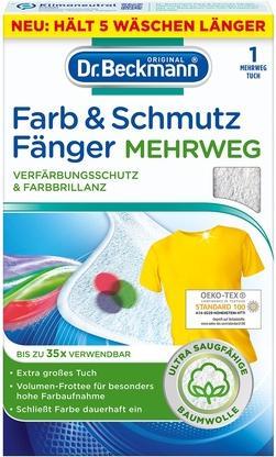 Actual product image Dr. Beckmann Farb- und Schmutz Fänger (1 Washing cycles, Washcloths)