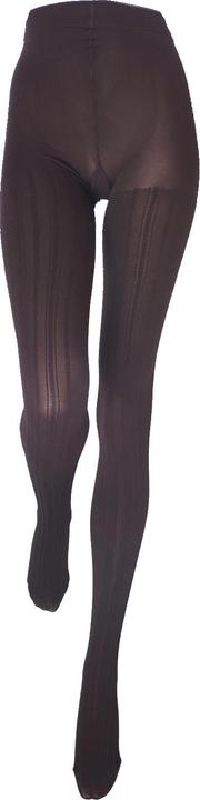 Immagine prodotto Levee Fashion Stripe Collant moda, colore 253 marrone, taglia 38-40 (60 DEN, 38 - 40)