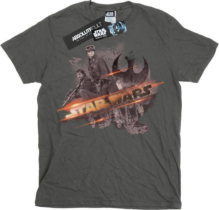 Star Wars Rogue One Rebel Team TShirt (L)