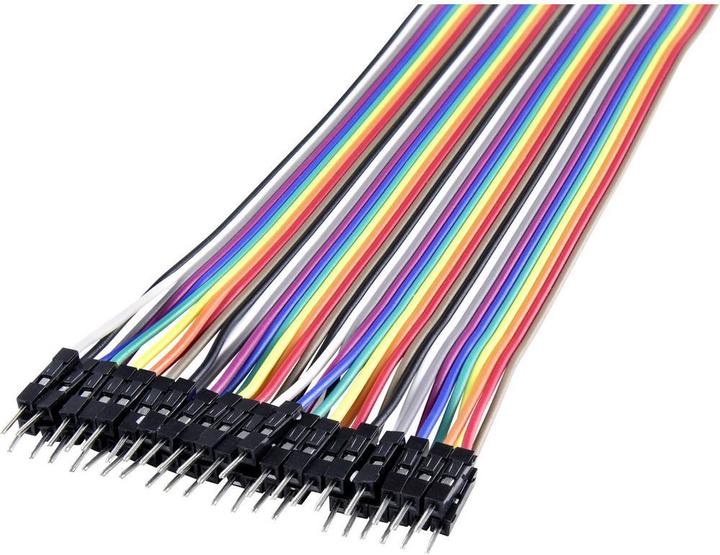 Image du produit Renkforce Pontage filaire de prise mâle - Pontage filaire de prise mâle30 cm câble plat