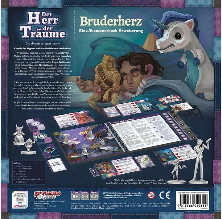 Actual product image Plaid Hat Games Family game The Lord of Dreams - Brother Heart (German)