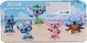 Image du produit Stitch Lot de 5 minifigurines Lilo &