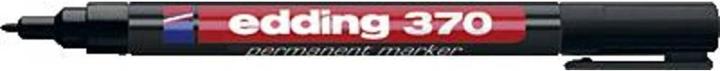 Image du produit Edding Marqueur permanent 370 (Noir, 1 mm, 1 x)