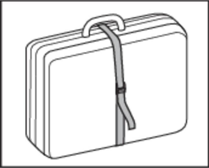Image du produit Toolcraft Sangle avec fermeture par serrage 2.5 m x 25 mm, 125 kg