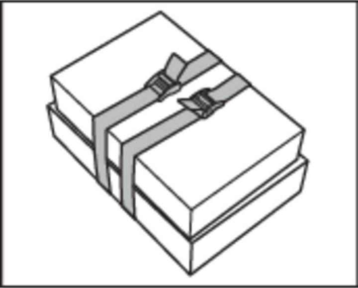Image du produit Toolcraft Sangle avec fermeture par serrage 2.5 m x 25 mm, 125 kg