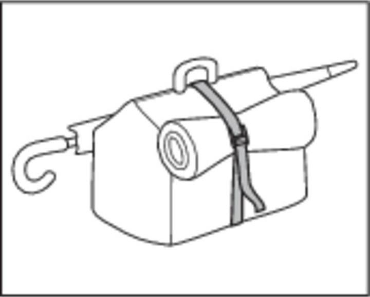 Image du produit Toolcraft Sangle avec fermeture par serrage 2.5 m x 25 mm, 125 kg