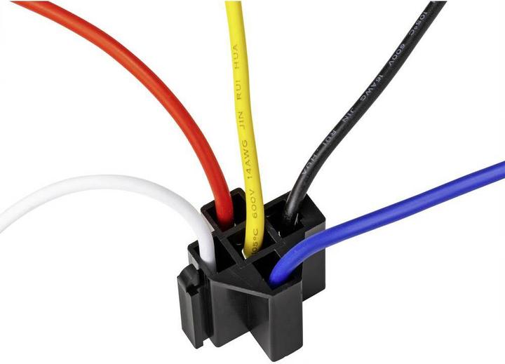 Produktbild Tru Components KFZ-Relais-Fassung C1S-CW (Relaissockel)